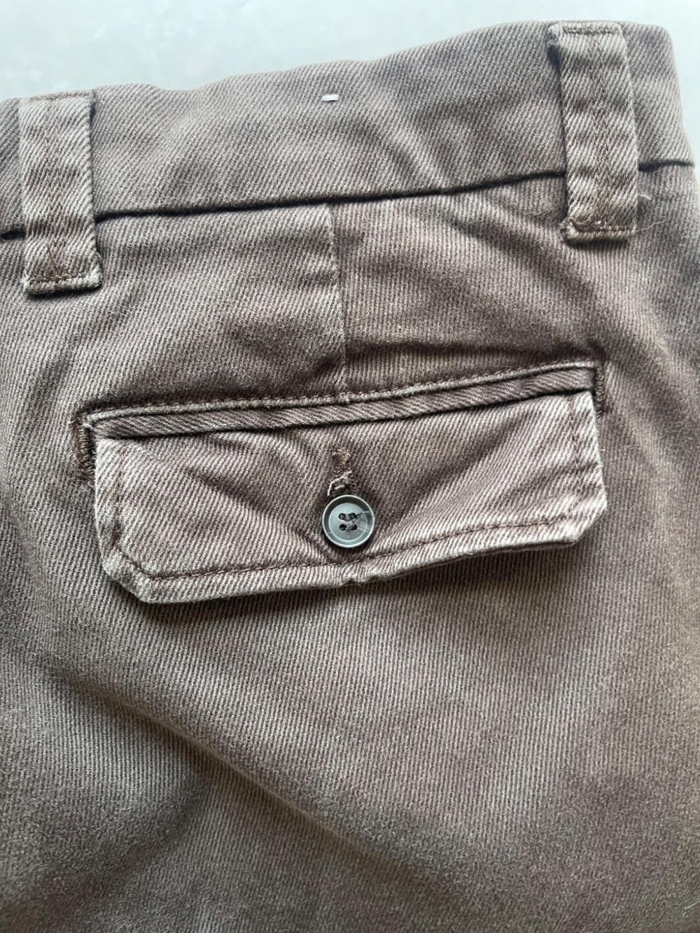 Zara Dark Brown Chino Pants Men’s Size 32 - Picture 7 of 8